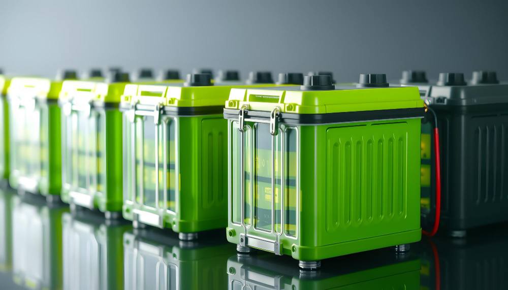 batterij container